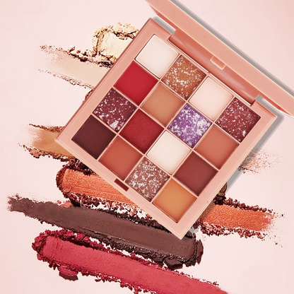 16 Colors Earth Tone Eyeshadow Makeup Collection